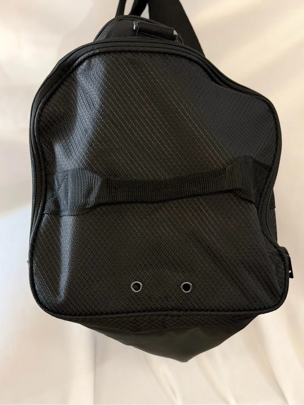 Puma Black Duffel with White Puma Logo